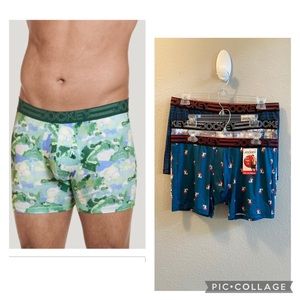 Donated: Jockey Mens Active Microfiber Stretch 5” Boxer Briefs 3-Pack